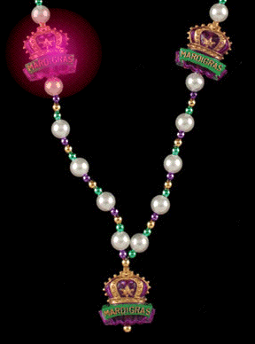 Purple, Green, and Gold Beads | Classic Mardi Gras Beads