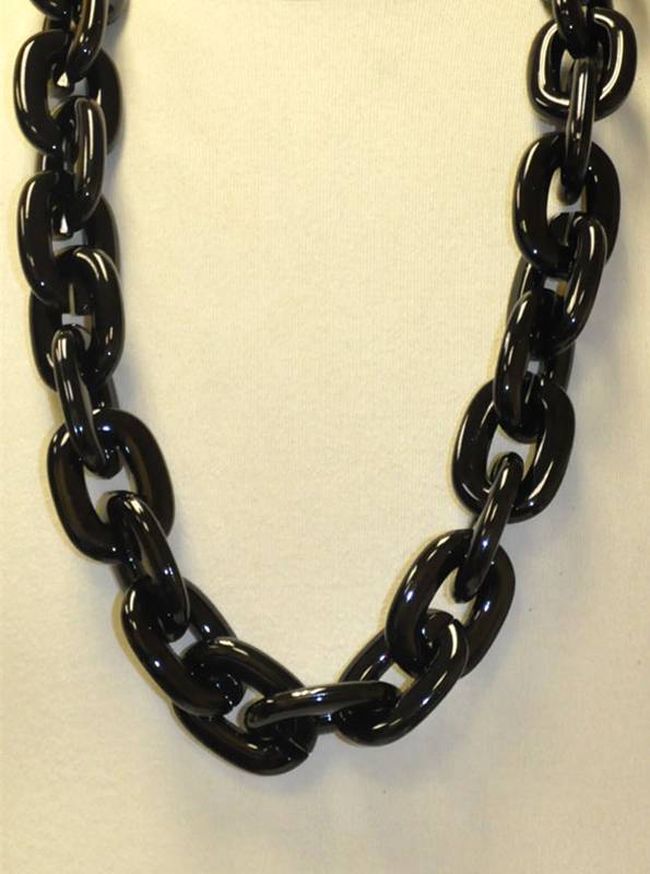 36 Jumbo Link Chain Black
