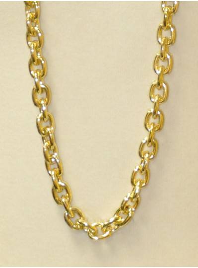 48" Chain Black & Gold - CLONED