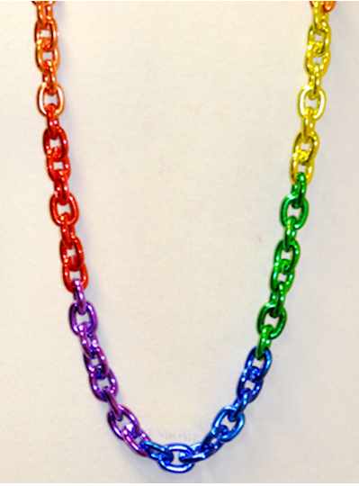 48" Heavy Chain Rainbow Theme
