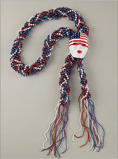 Patriotic Mask Beads
