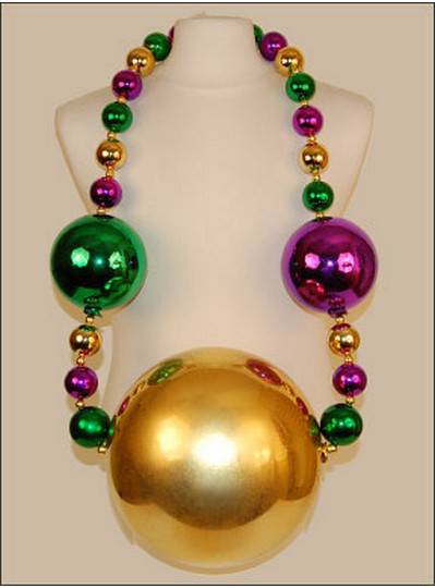 Big and Long Mardi Gras Beads