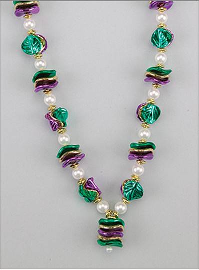 Handstrung Mardi Gras Beads