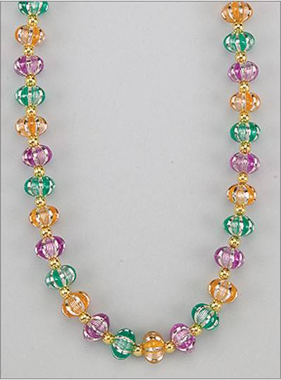 Handstrung Mardi Gras Beads