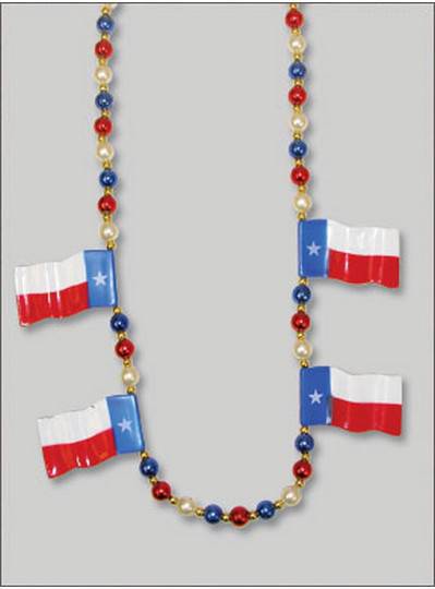 Patriotic Beads Texas Flags