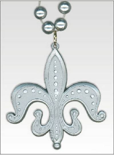 Fleur de Lis Themes Fleur de lis Silver Medallions