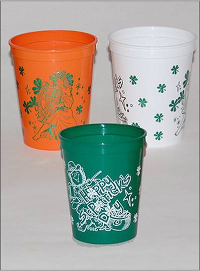 Saint Patricks Day Cups