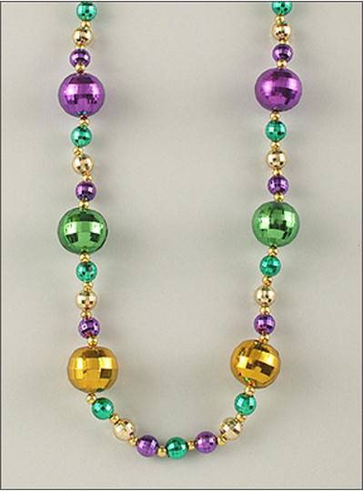 Handstrung Mardi Gras Beads