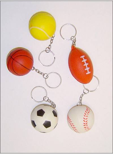 Sports Themes Sports Keychain Mix