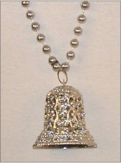 Wedding Beads Silver Bell