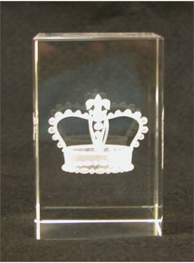 Gift Items Crystal Crown Paper Weights 