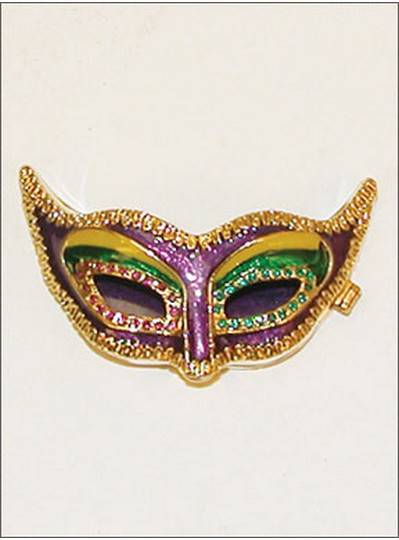 Gift Items Purple, Green and Gold Mask Box