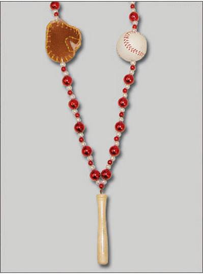 Sports Themes Baseball Bat Beads