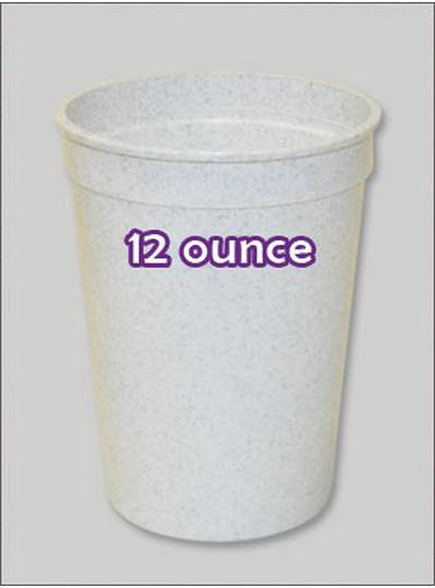 Plastic Cups 12 Ounce Granite