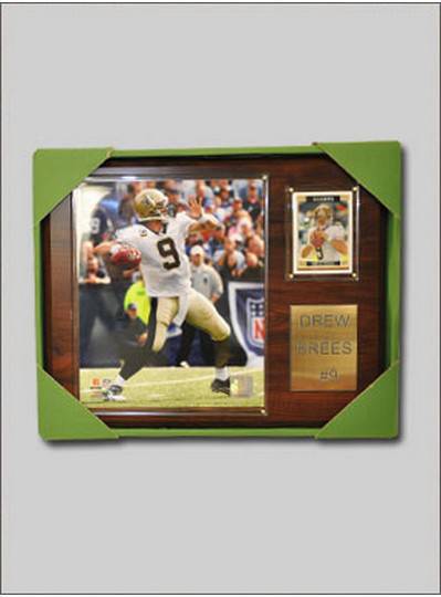 New Orleans Saints Drew Brees Plaque #4