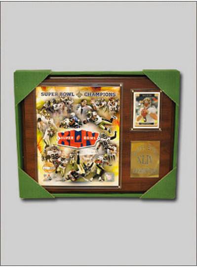 New Orleans Saints Super Bowl Champions Plaque LTD