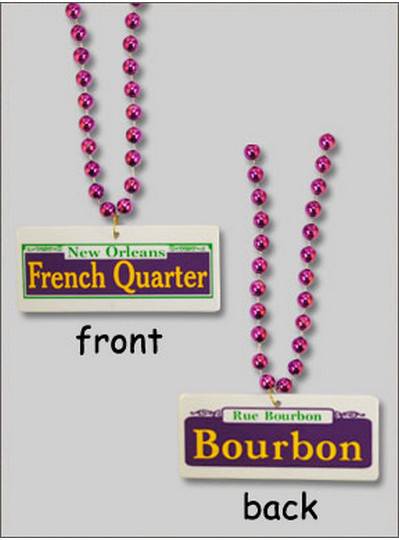 New Orleans Themes French Quarter/Bourbon Sign