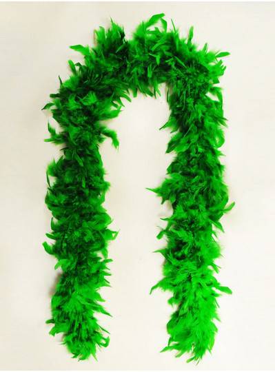 Feather Boa Green Light Weight