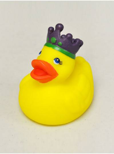 Plush Dolls & Toys - Rubber Duck with Crown