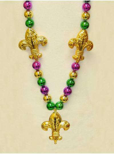 Mardi Gras Themes -Gold Fleur de Lis