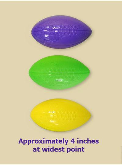 Plush Dolls & Toys - 4" Plastic PGG Footballs