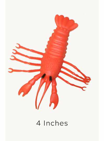 Plush Dolls & Toys - Plastic Red Crab & Crawfish