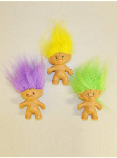 Plush Dolls & Toys - 3" Troll Dolls