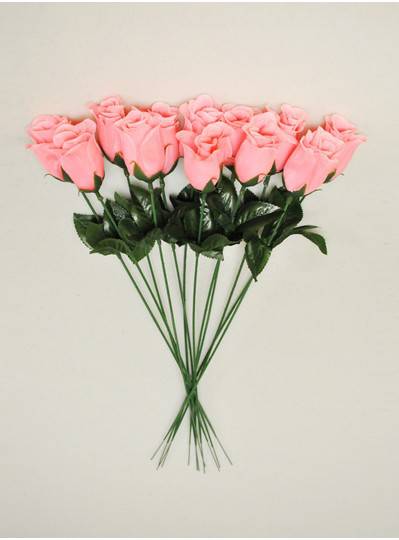 Plush Dolls & Toys - Pink 16" Long Stem Roses