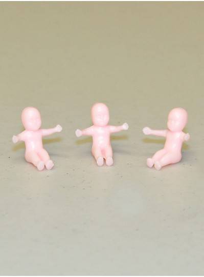 Plush Dolls & Toys - Flesh Tone King Cake Babies