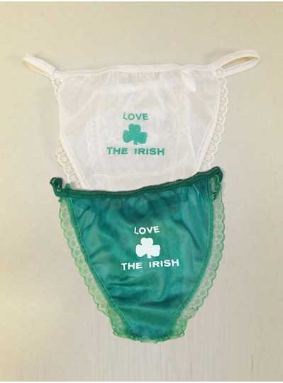 Fun Accessories - Ladies Irish Panties