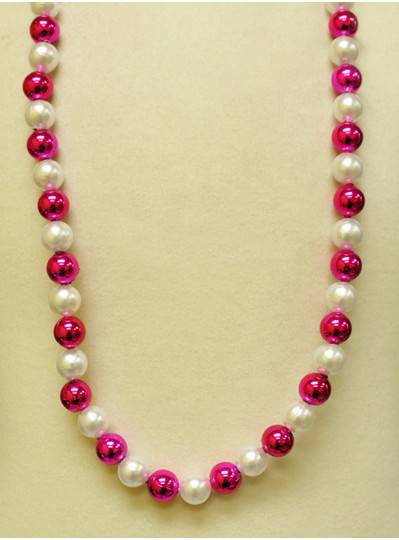 Handstrung Alternating Pink & Pearl 