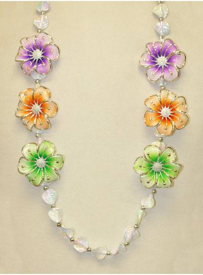 Flower Themes - PGG Flowers With Leaf Beads