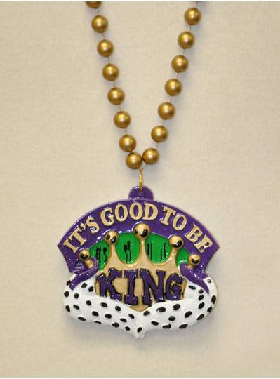 Mardi Gras Themes - Its Good To Be King Bead