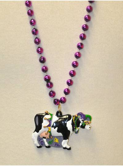 Creatures & Critters - Mardi Gras Cow