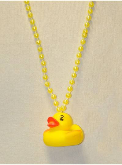 33" Yellow Duck Bead