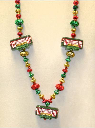 New Orleans Themed Street Car Bead