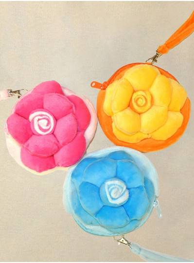 Plush Dolls & Toys - 6" Flower Purse