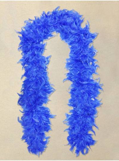 Feather Boa Blue