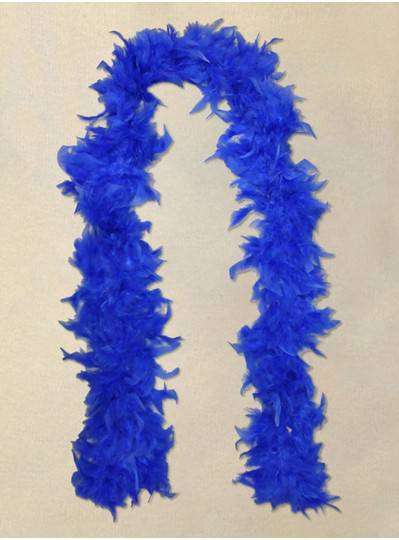 Feather Boa Blue Light Weight