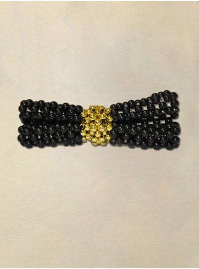 Beaded Bow Tie