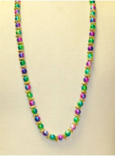 Handstrung Mardi Gras Beads