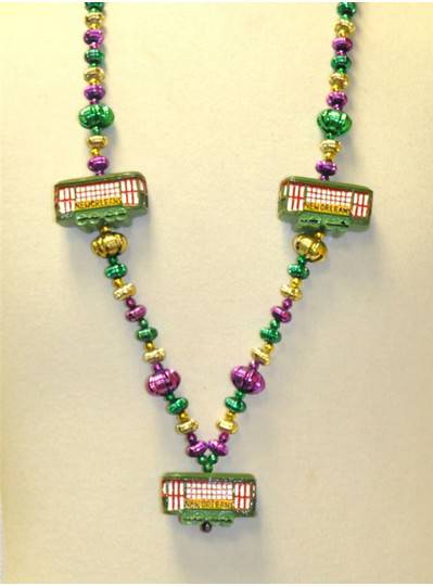 New Orleans Themed Street Car Bead