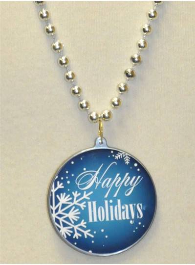 33" 7.5MM Happy Holiday Snowflake