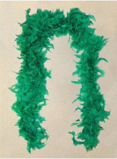 Feather Boa Teal Light Weight