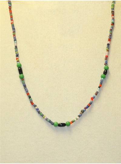 Handstrung Multicolored Glass Beads