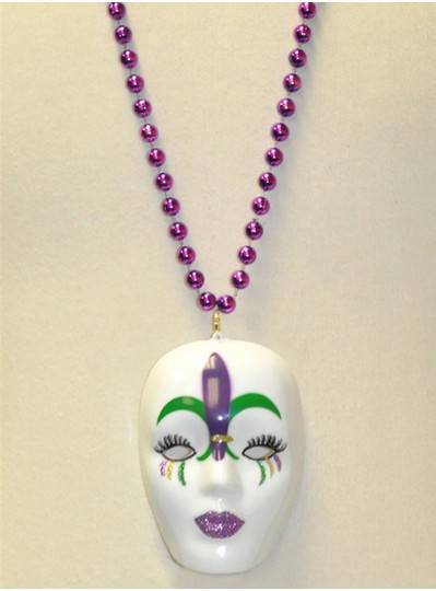 Mardi Gras Themes Mask With Fleur De Lis