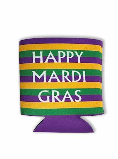 Fun Accessories - Happy Mardi Gras Can Hugger - Do