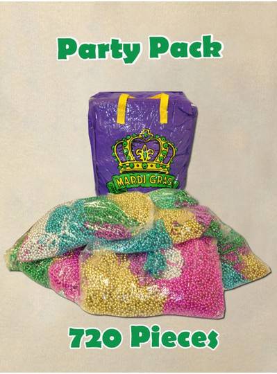 Party Pack Mardi Gras Beads