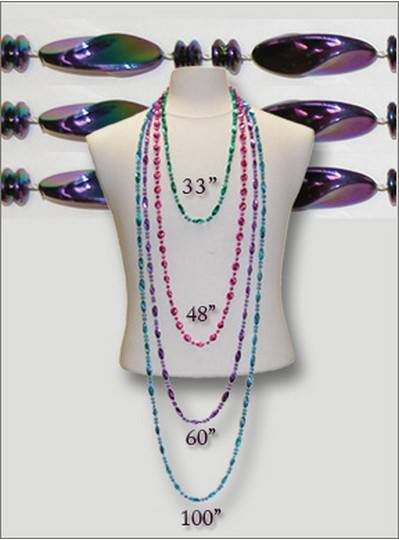 Metallic Swirl Beads
