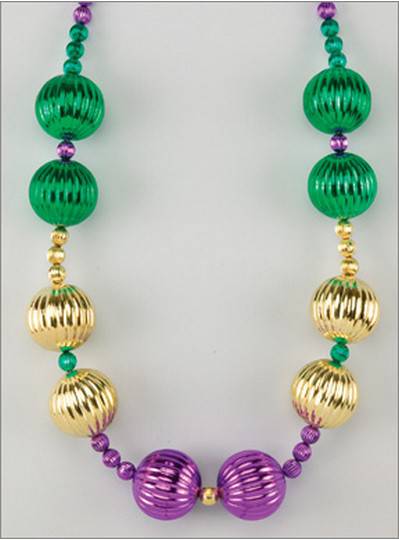 Big and Long Mardi Gras Beads